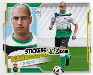 Cromo 33) Nahuelpan (R.Racing C.) - Liga Spagnola 2010-2011 - Colecciones ESTE