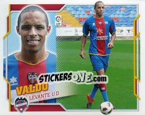 Sticker 34) Valdo (Levante U.D.) - Liga Spagnola 2010-2011 n. 664 - Colecciones ESTE