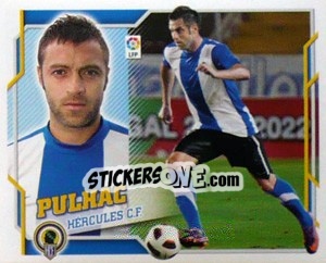 Sticker 36) Pulhac (Hercules C.F.) - Liga Spagnola 2010-2011 n. 666 - Colecciones ESTE