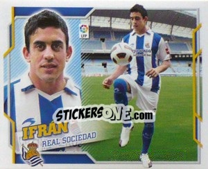 Sticker 40) Ifran (Real Sociedad) - Liga Spagnola 2010-2011 - Colecciones ESTE