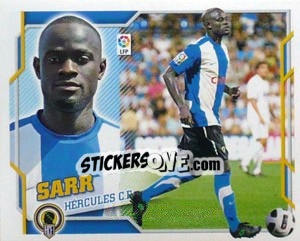 Sticker 42) Sarr (Hercules C.F) - Liga Spagnola 2010-2011 n. 672 - Colecciones ESTE