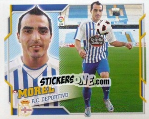 Sticker 43) Morel (R.C. Deportivo) - Liga Spagnola 2010-2011 n. 673 - Colecciones ESTE