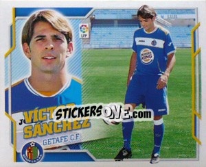 Sticker 44) Victor Sanchez (Getafe C.F.) - Liga Spagnola 2010-2011 n. 674 - Colecciones ESTE
