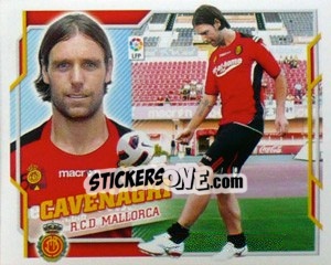 Sticker 48) Cavenaghi (R.C.D Mallorca) - Liga Spagnola 2010-2011 n. 678 - Colecciones ESTE