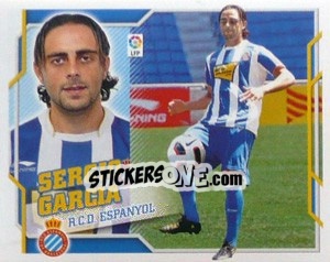Sticker 50) Sergio Garcia (R.C.D. Espanyol) - Liga Spagnola 2010-2011 - Colecciones ESTE