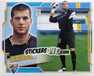 Figurina 53) Ruben (Malaga C.F.) - Liga Spagnola 2010-2011 - Colecciones ESTE