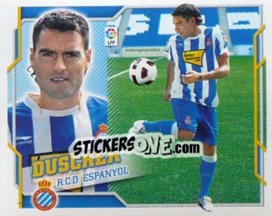 Cromo 55) Duscher (R.C.D. Espanyol) - Liga Spagnola 2010-2011 - Colecciones ESTE