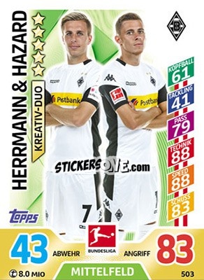 Sticker Herrmann / Thorgan Hazard