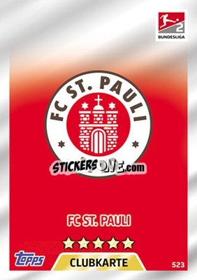 Sticker Clubkarte