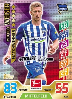 Sticker Mitchell Weiser