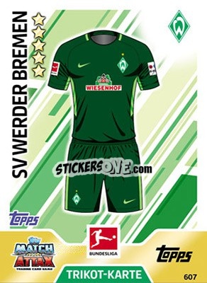 Figurina Trikot-Karte - German Fussball Bundesliga 2017-2018. Match Attax Extra - Topps