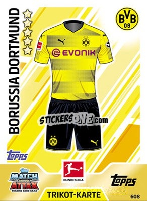 Figurina Trikot-Karte - German Fussball Bundesliga 2017-2018. Match Attax Extra - Topps