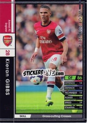 Sticker Kieran Gibbs