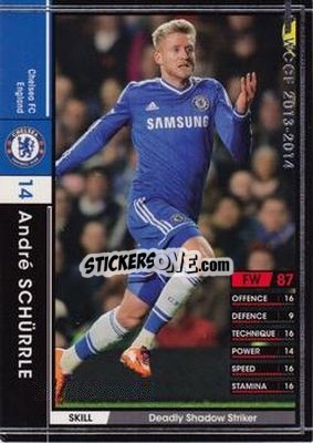 Sticker Andre Schurrle - Sega World Club Champion Football 2013-2014 n. 32 - Panini