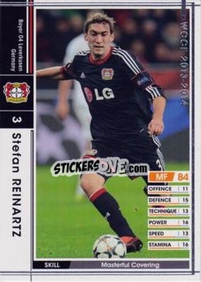 Sticker Stefan Reinartz - Sega World Club Champion Football 2013-2014 - Panini