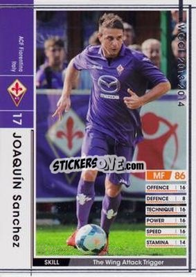 Sticker Joaquin - Sega World Club Champion Football 2013-2014 - Panini