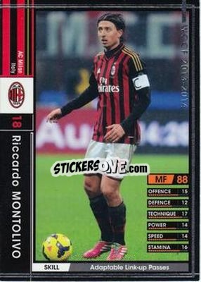 Sticker Riccardo Montolivo - Sega World Club Champion Football 2013-2014 - Panini