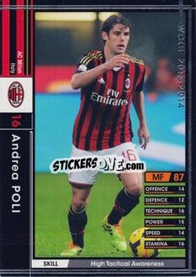 Sticker Andrea Poli