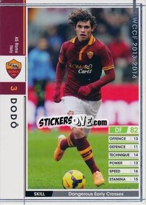 Sticker Dodo - Sega World Club Champion Football 2013-2014 - Panini