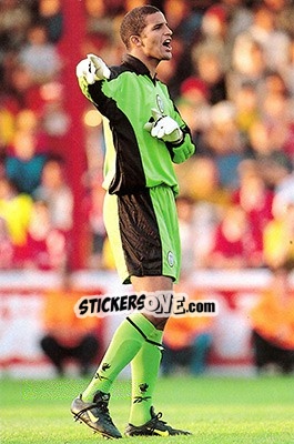 Cromo David James - Liverpool FC 1997-1998. Photograph Collection - Merlin