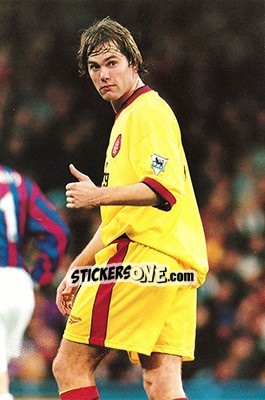 Sticker Jason McAteer - Liverpool FC 1997-1998. Photograph Collection - Merlin