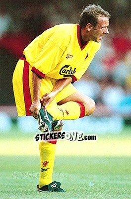 Sticker Rob Jones - Liverpool FC 1997-1998. Photograph Collection n. 10 - Merlin