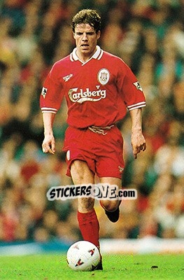 Sticker Stig Inge Bjornebye - Liverpool FC 1997-1998. Photograph Collection n. 21 - Merlin