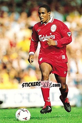 Sticker Paul Ince - Liverpool FC 1997-1998. Photograph Collection - Merlin