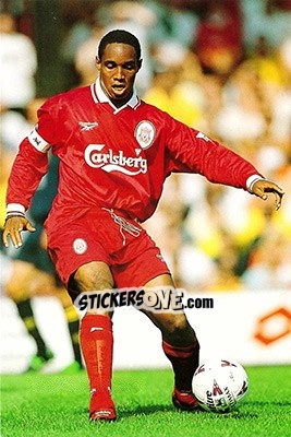 Sticker Paul Ince - Liverpool FC 1997-1998. Photograph Collection - Merlin