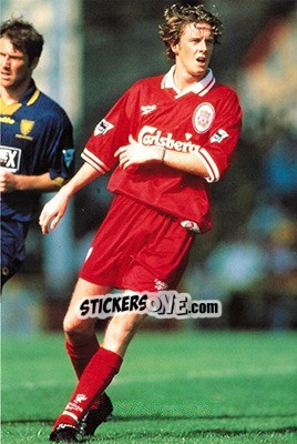 Cromo Steve McManaman - Liverpool FC 1997-1998. Photograph Collection - Merlin