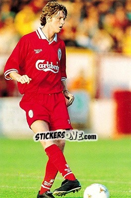 Sticker Steve McManaman - Liverpool FC 1997-1998. Photograph Collection - Merlin