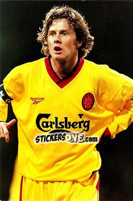 Sticker Steve McManaman - Liverpool FC 1997-1998. Photograph Collection n. 45 - Merlin