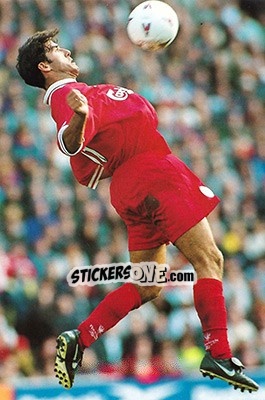 Cromo Karl-Heinz Reidle - Liverpool FC 1997-1998. Photograph Collection - Merlin