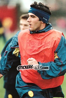 Sticker Karl-Heinz Reidle - Liverpool FC 1997-1998. Photograph Collection - Merlin