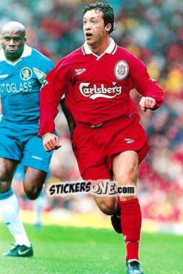 Cromo Robbie Fowler - Liverpool FC 1997-1998. Photograph Collection n. 63 - Merlin