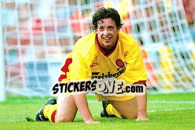 Cromo Robbie Fowler - Liverpool FC 1997-1998. Photograph Collection n. 64 - Merlin
