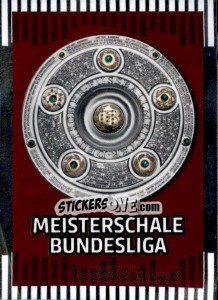 Cromo Meisterschale Bundesliga - German Football Bundesliga 2017-2018 - Topps