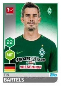 Figurina Fin Bartels - German Football Bundesliga 2017-2018 - Topps