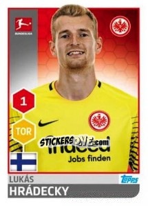 Sticker Lukas Hradecky