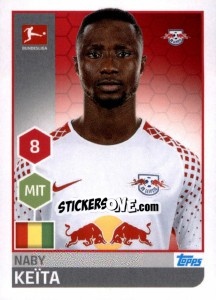 Figurina Naby Keïta - German Football Bundesliga 2017-2018 - Topps