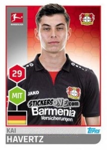 Cromo Kai Havertz