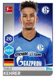 Sticker Thilo Kehrer - German Football Bundesliga 2017-2018 n. 230 - Topps