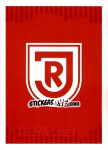 Sticker Ssv Jahn Regensburg - German Football Bundesliga 2017-2018 - Topps