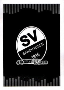 Sticker Sv Sandhausen - German Football Bundesliga 2017-2018 - Topps