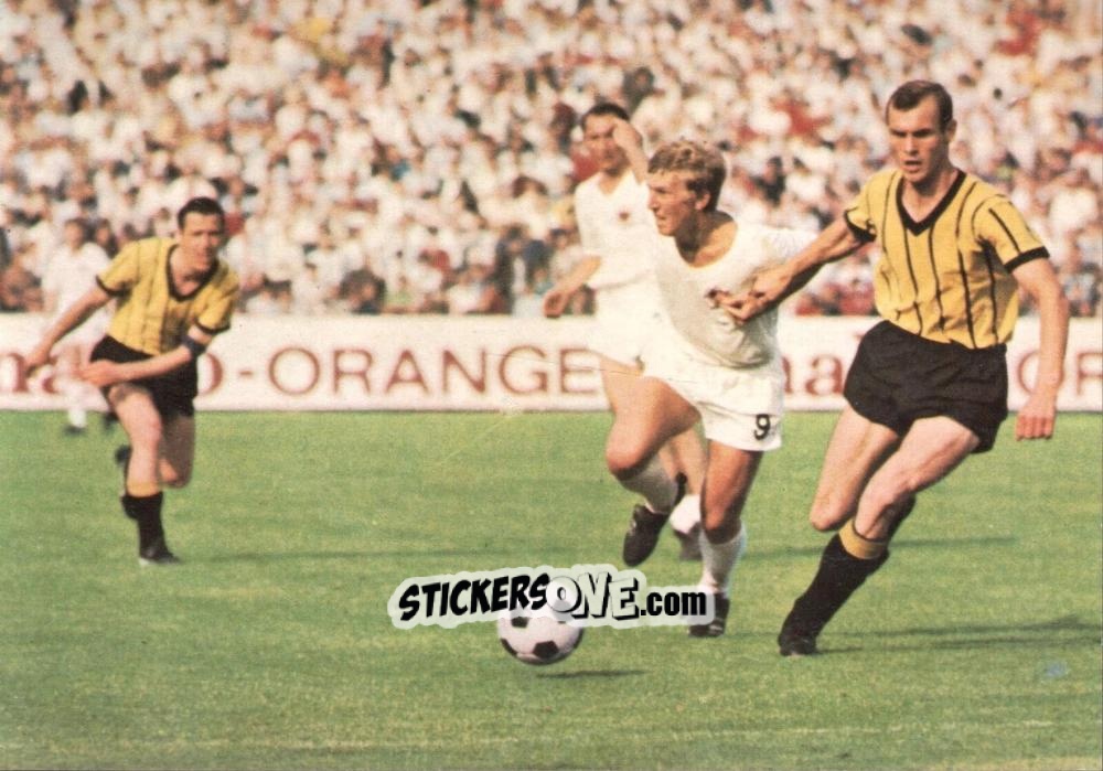 Cromo Match Action - Punkte Tore Meisterschaft 1969-1970 n. 42 - Bergmann
