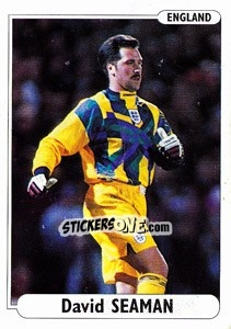 Sticker David Seaman - EUROfoot 96 n. 9 - Ds