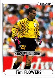 Sticker Tim Flowers - EUROfoot 96 n. 10 - Ds