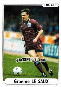 Sticker Graeme Le Saux - EUROfoot 96 n. 12 - Ds