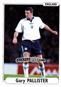 Sticker Gary Pallister - EUROfoot 96 - Ds