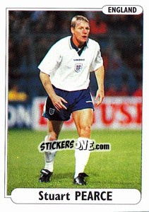 Sticker Stuart Pearce - EUROfoot 96 n. 15 - Ds